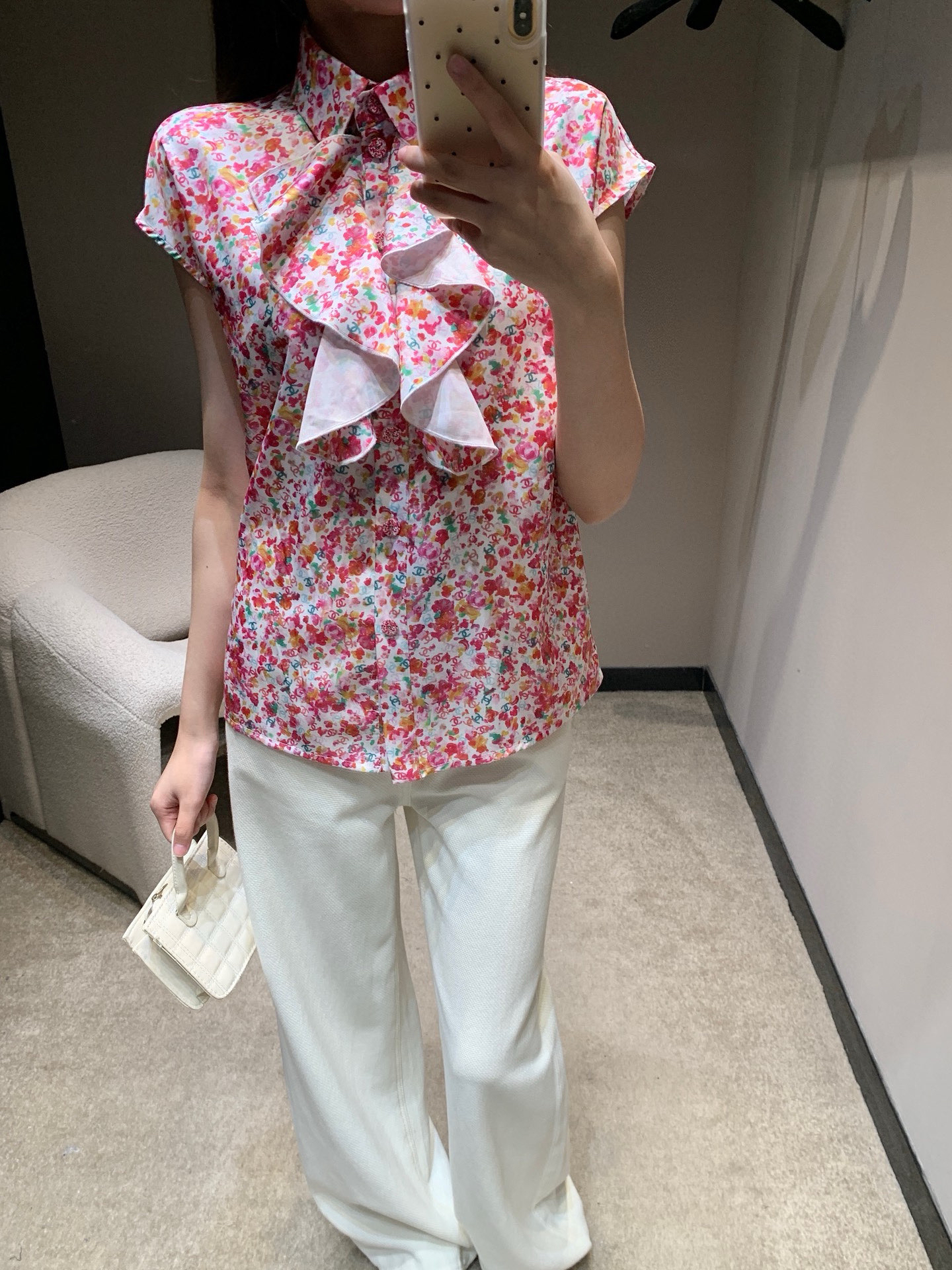 [TOP] CHANEL  Shirt -Pink