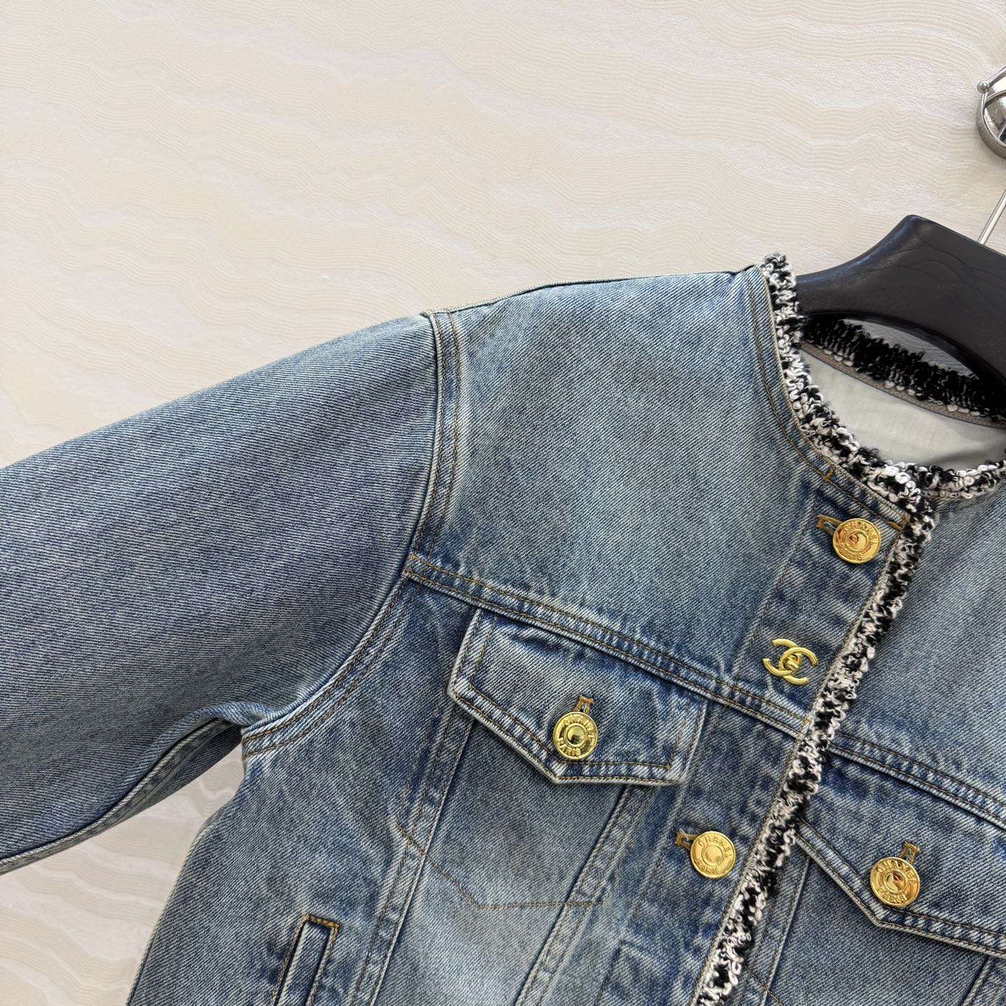 [TOP] CHANEL  Denim Jacket - Blue