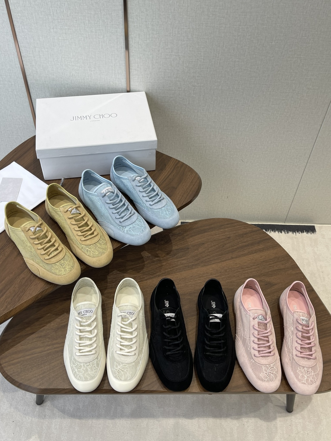 [TOP] Jimmy Choo Sunny F Sneakers - 5 Color