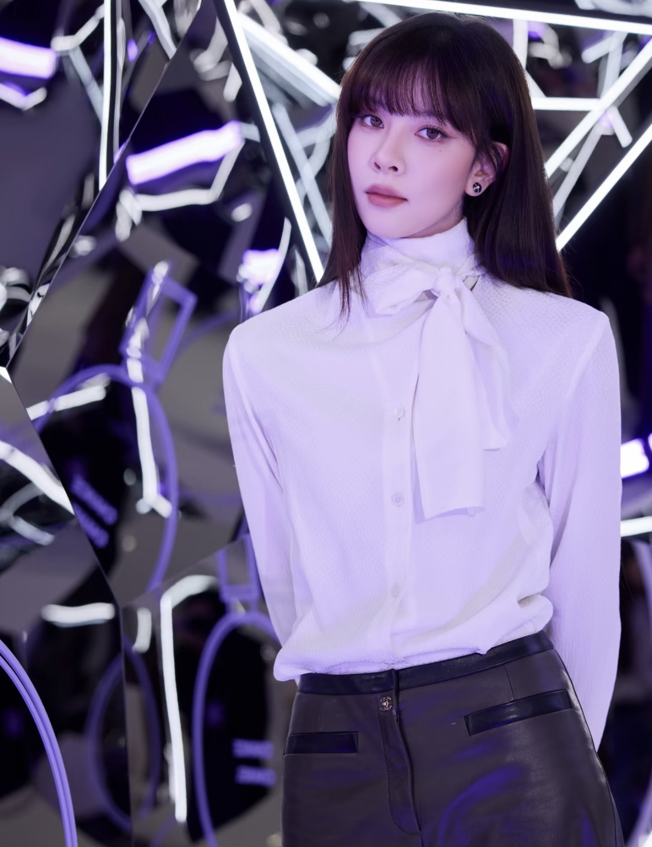 Chanel Clothing Chanel Top-Quality Version Ribbon Silk Jacquard Shirt View 2 | Nigo Office