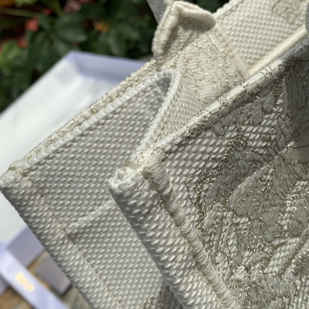 [TOP] Christian Dior Book Tote Bag 36x27.5x16.5cm - Beige