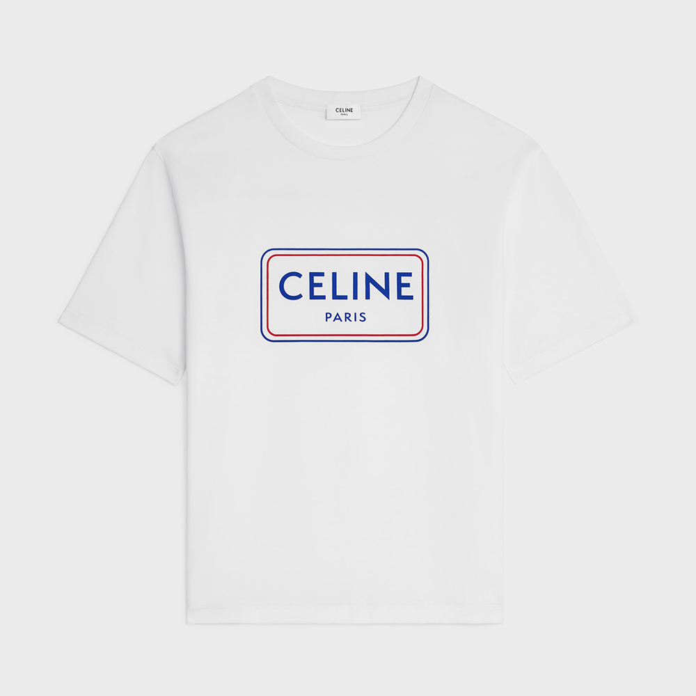 Celine Loose T-shirt in Cotton Jersey #383952