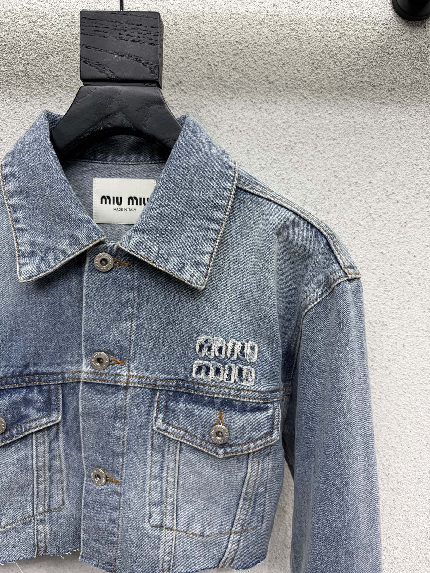 [TOP] Miu Miu Jacket - Denim Blue - 711 Luxury