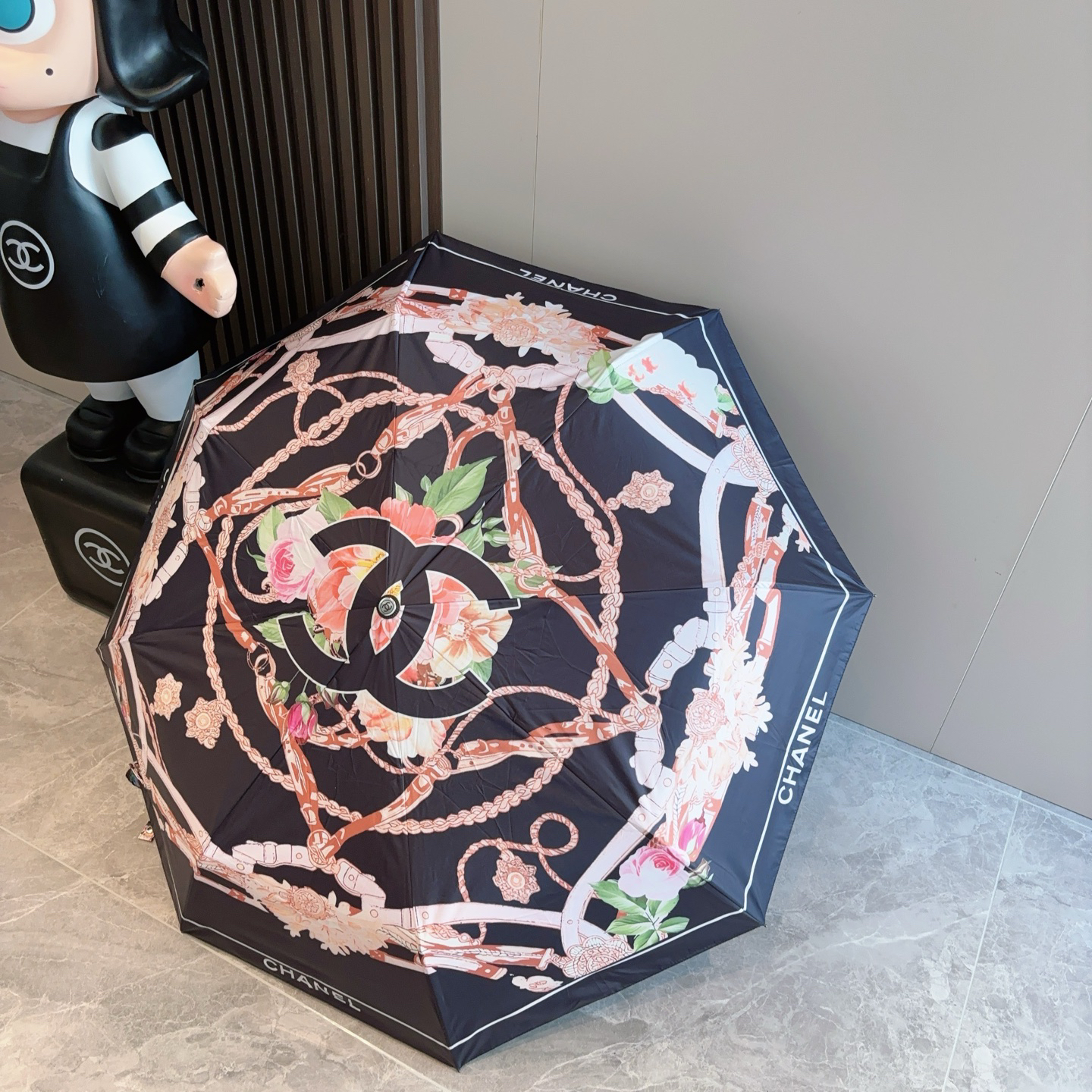 [TOP] CHANEL Umbrella - Black - 711 Luxury
