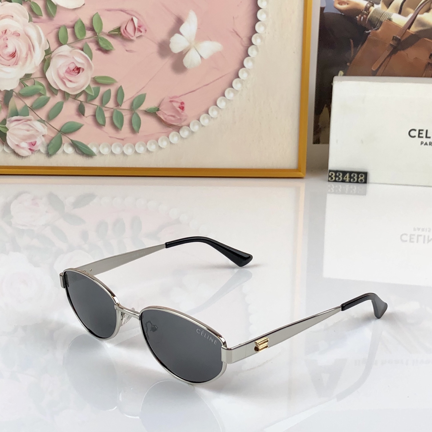 [TOP] CELINE Sunglasses - Sliver - 711 Luxury