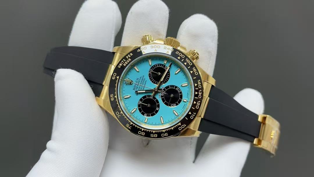 [TOP] ROLEX Watch 40mm - Blue and Gold - 711 Luxury