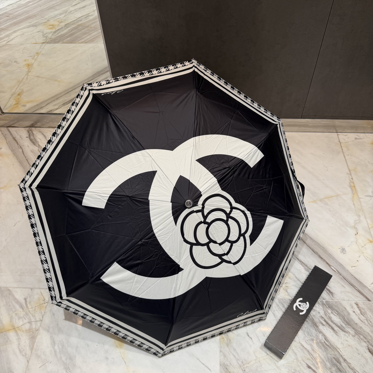 [TOP] CHANEL Umbrella - Black - 711 Luxury