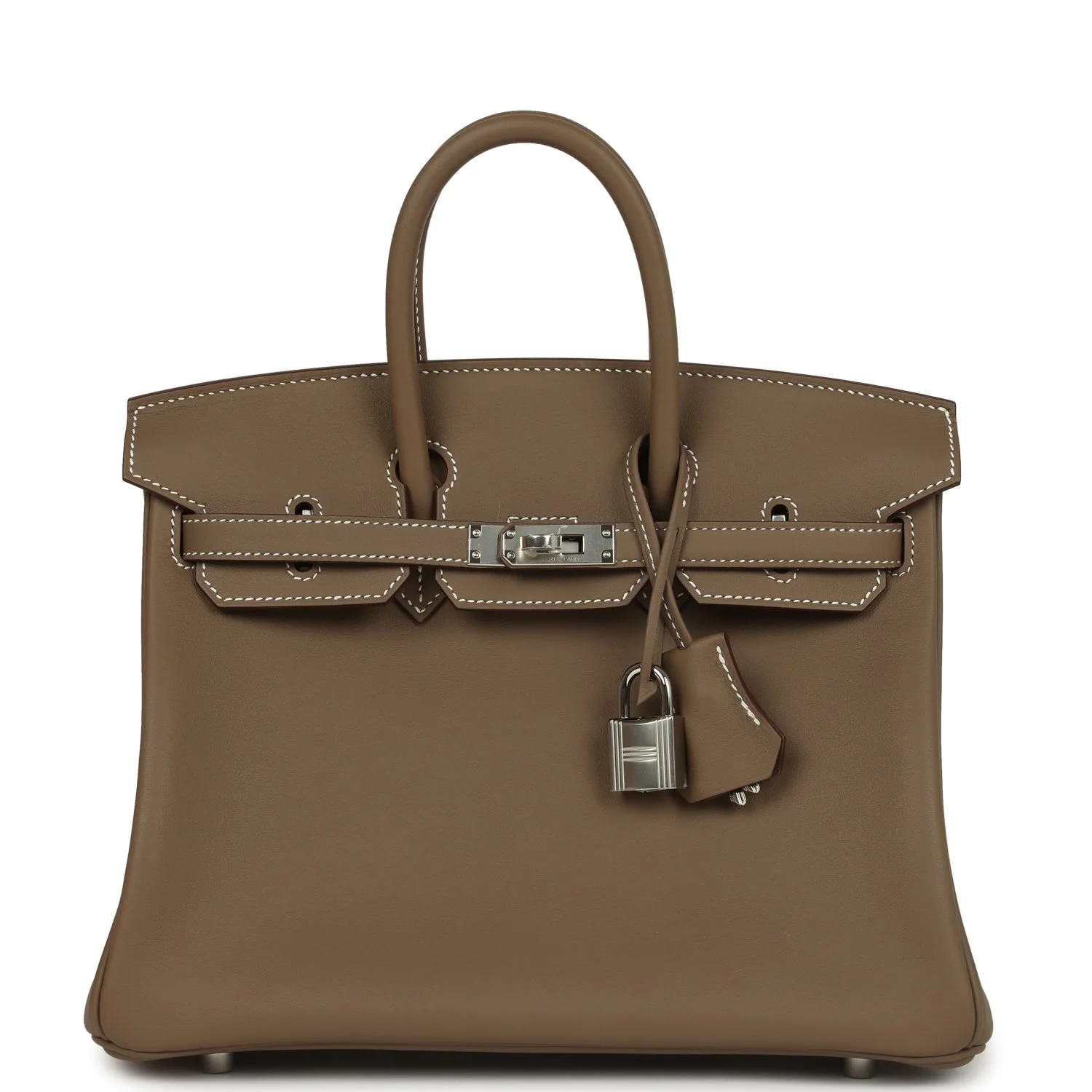 Hermes BirkinEtoupe Swift Palladium Hardware