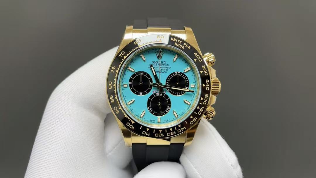[TOP] ROLEX Watch 40mm - Blue and Gold - 711 Luxury