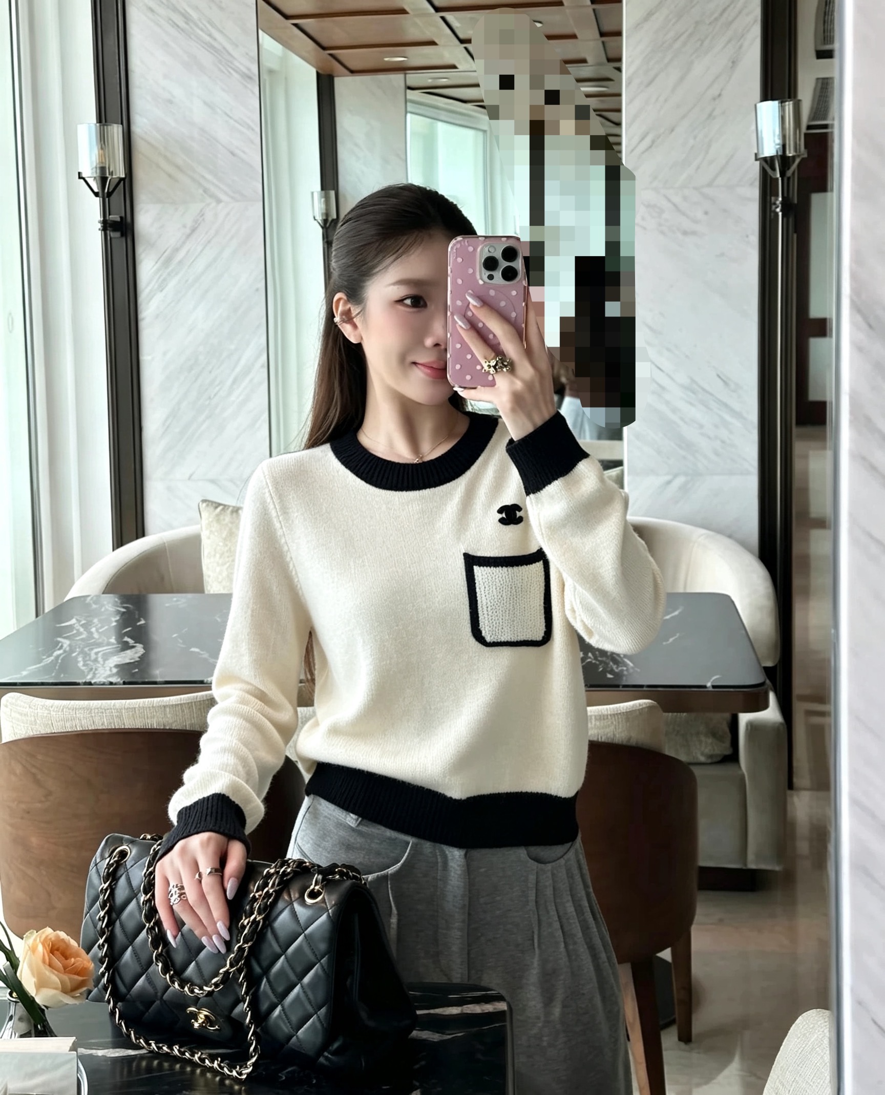 [TOP] CHANEL Knit Top - 4 Color - 711 Luxury