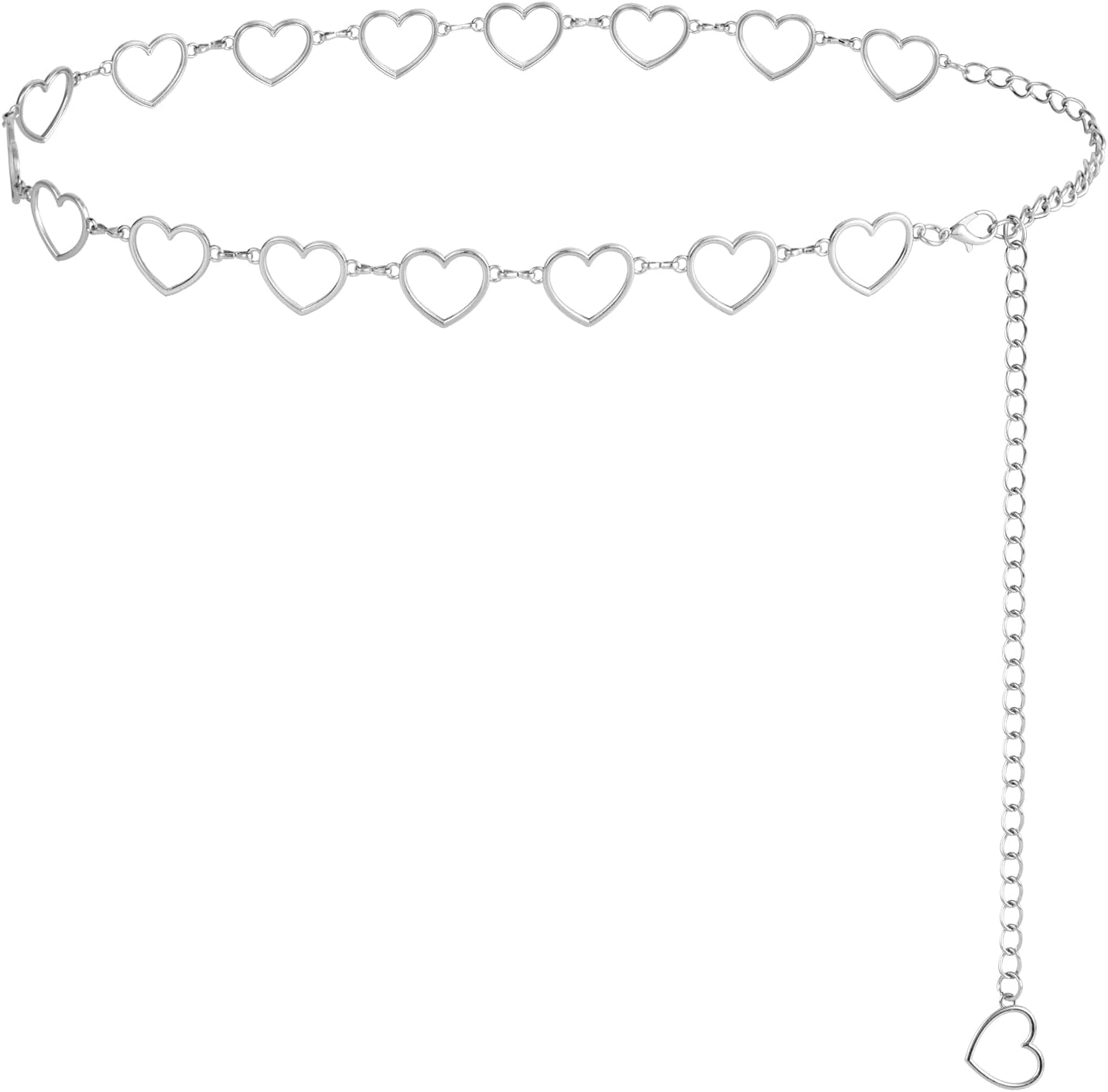 FIORETTO Chain Belt for Women Metal Waist Chain Fashion Multilayer Chain Belts for Dress