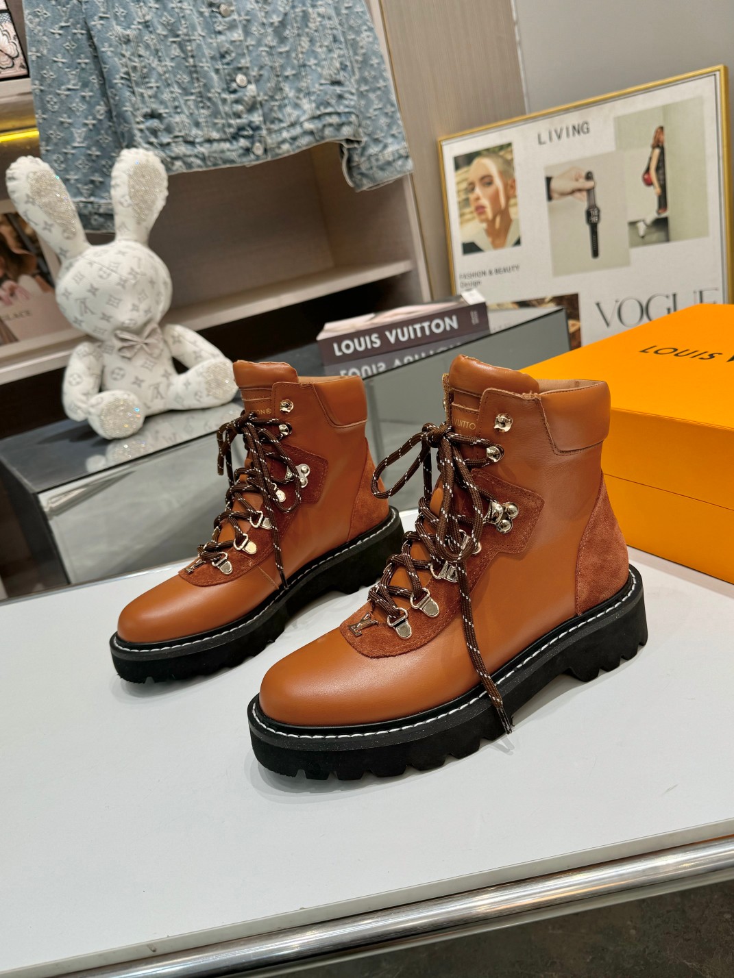 [TOP] Louis Vuitton LV Boots - Brown - 711 Luxury