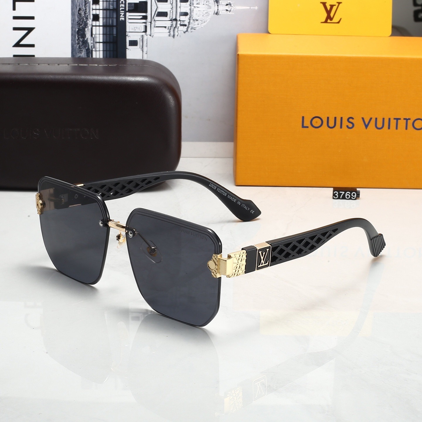 [TOP] Louis Vuitton LV Sunglasses - 6 Colors - 711 Luxury