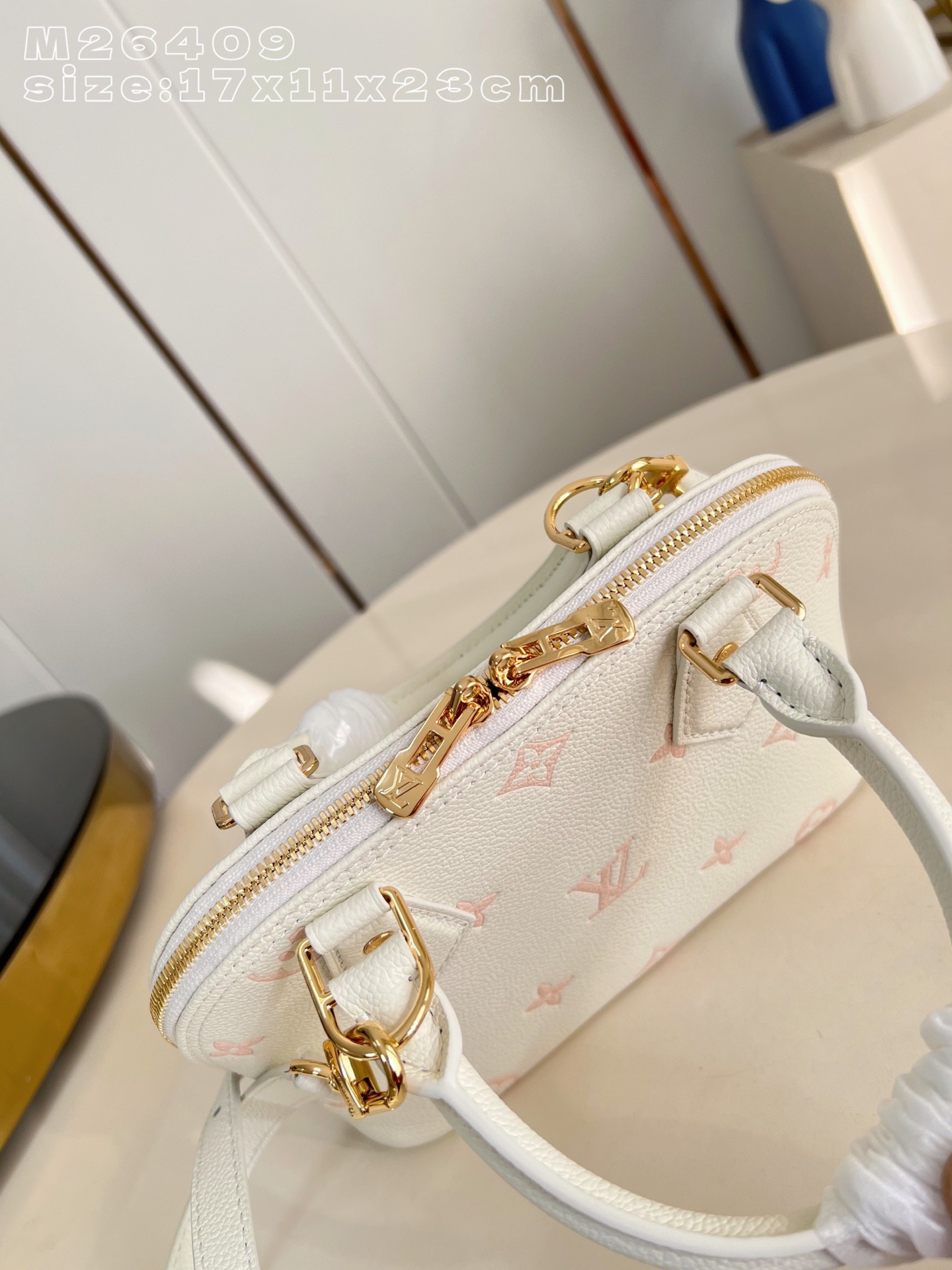[TOP] Louis Vuitton LV Alma BB Bag 17.5 x 11.5 x 23.5cm - Beige