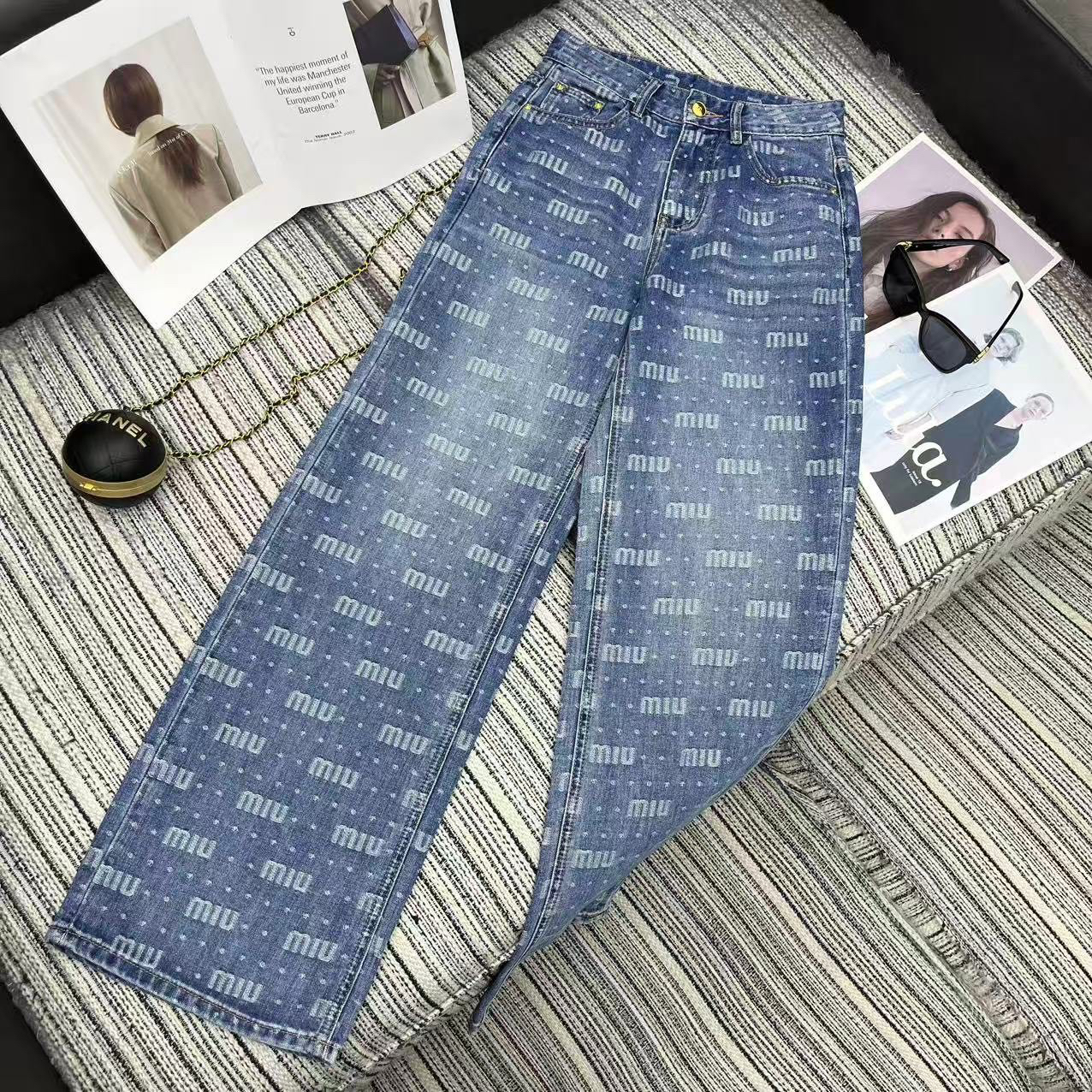 [TOP] Miu Miu Jeans - Blue