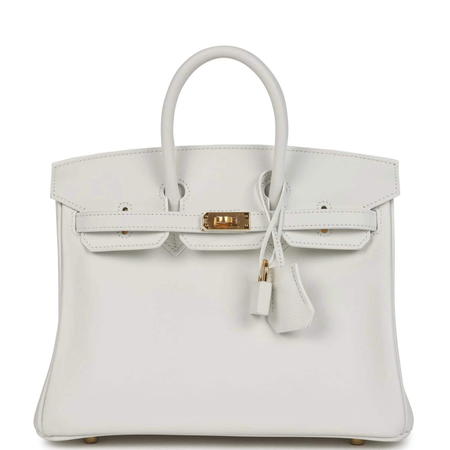 Hermes BirkinNew White Swift Gold Hardware