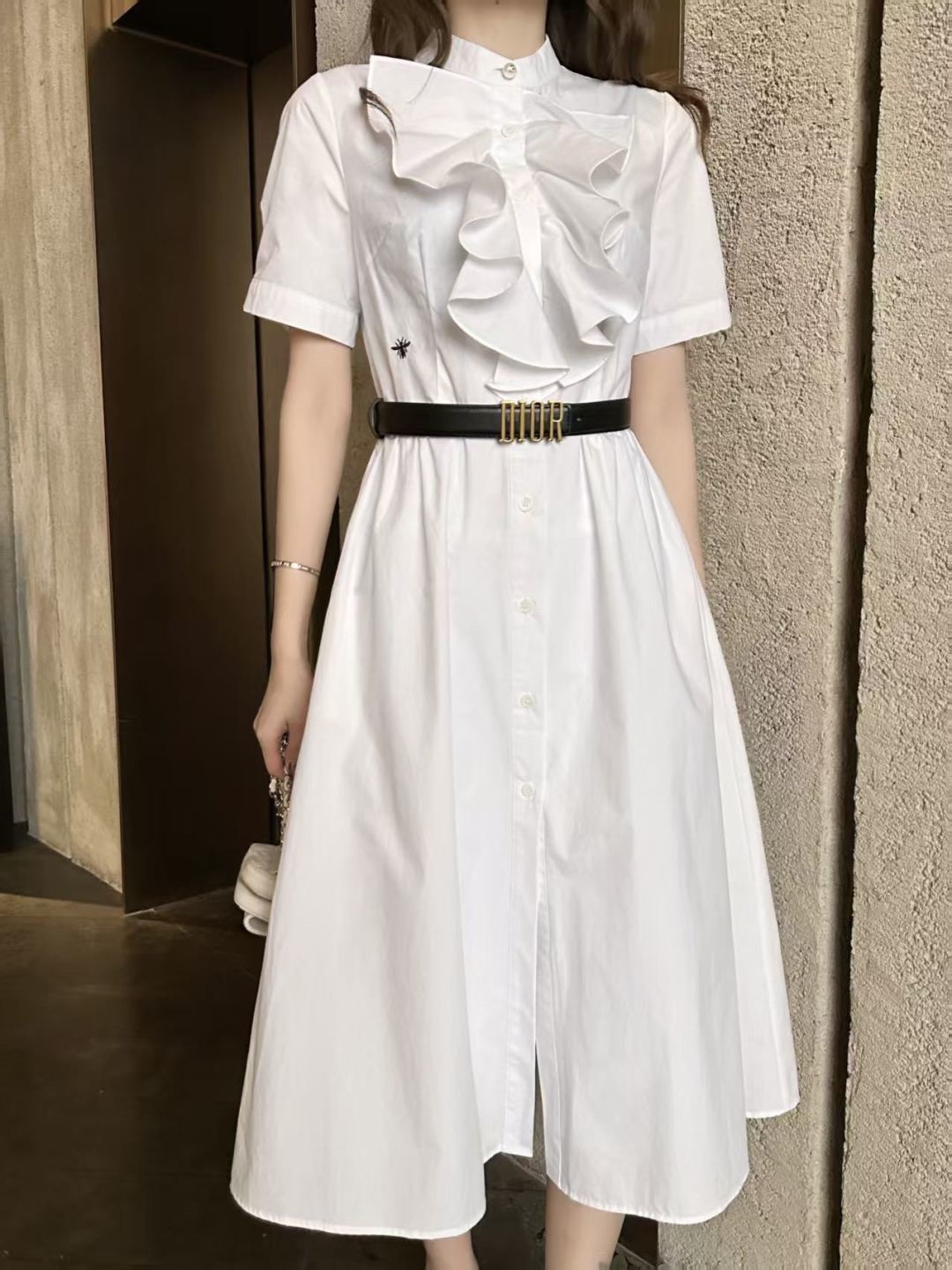 [TOP] Christian Dior  Dress - White