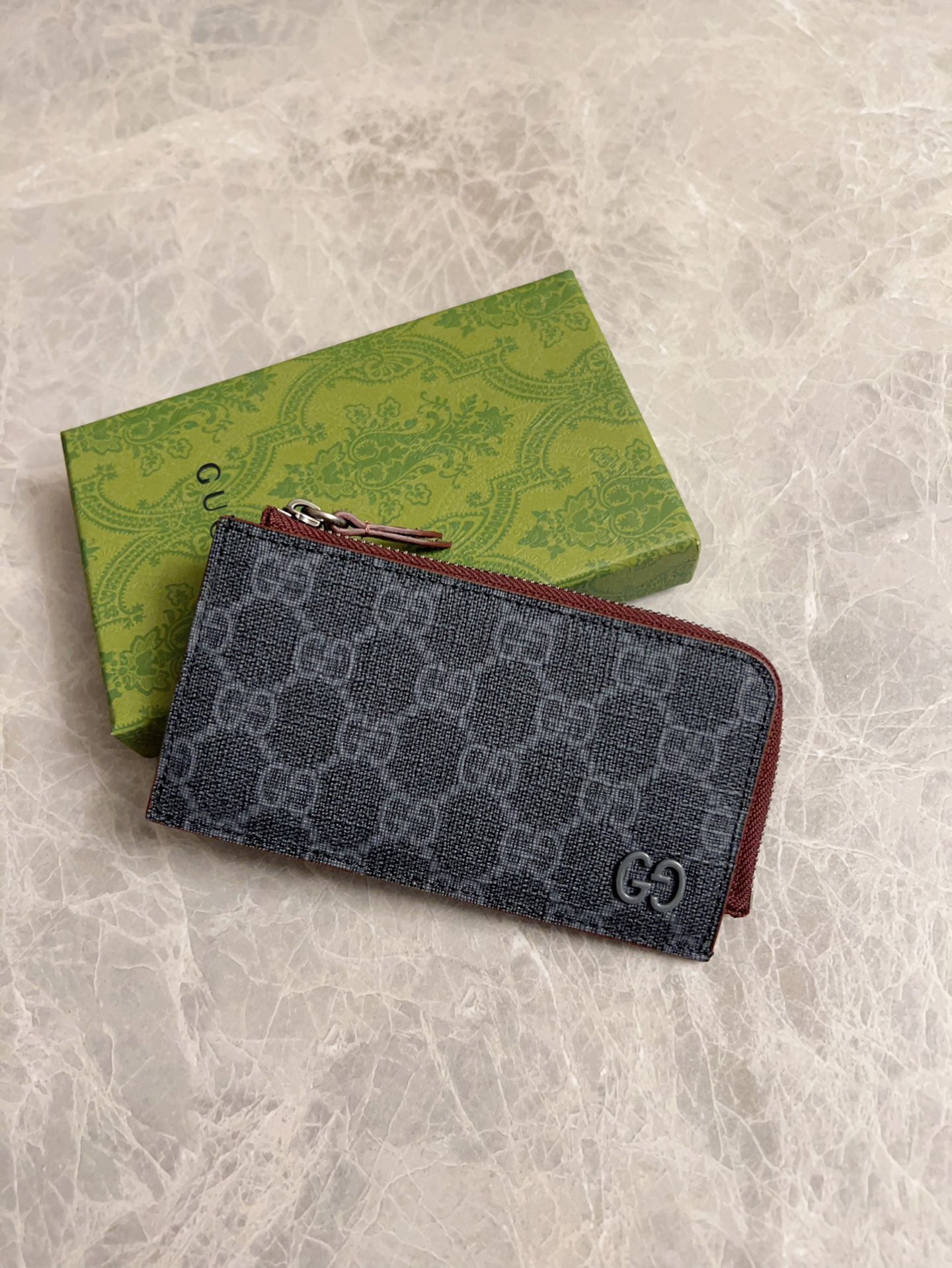 [TOP] GUCCI Wallet 13.5 x 8cm - Black - 711 Luxury