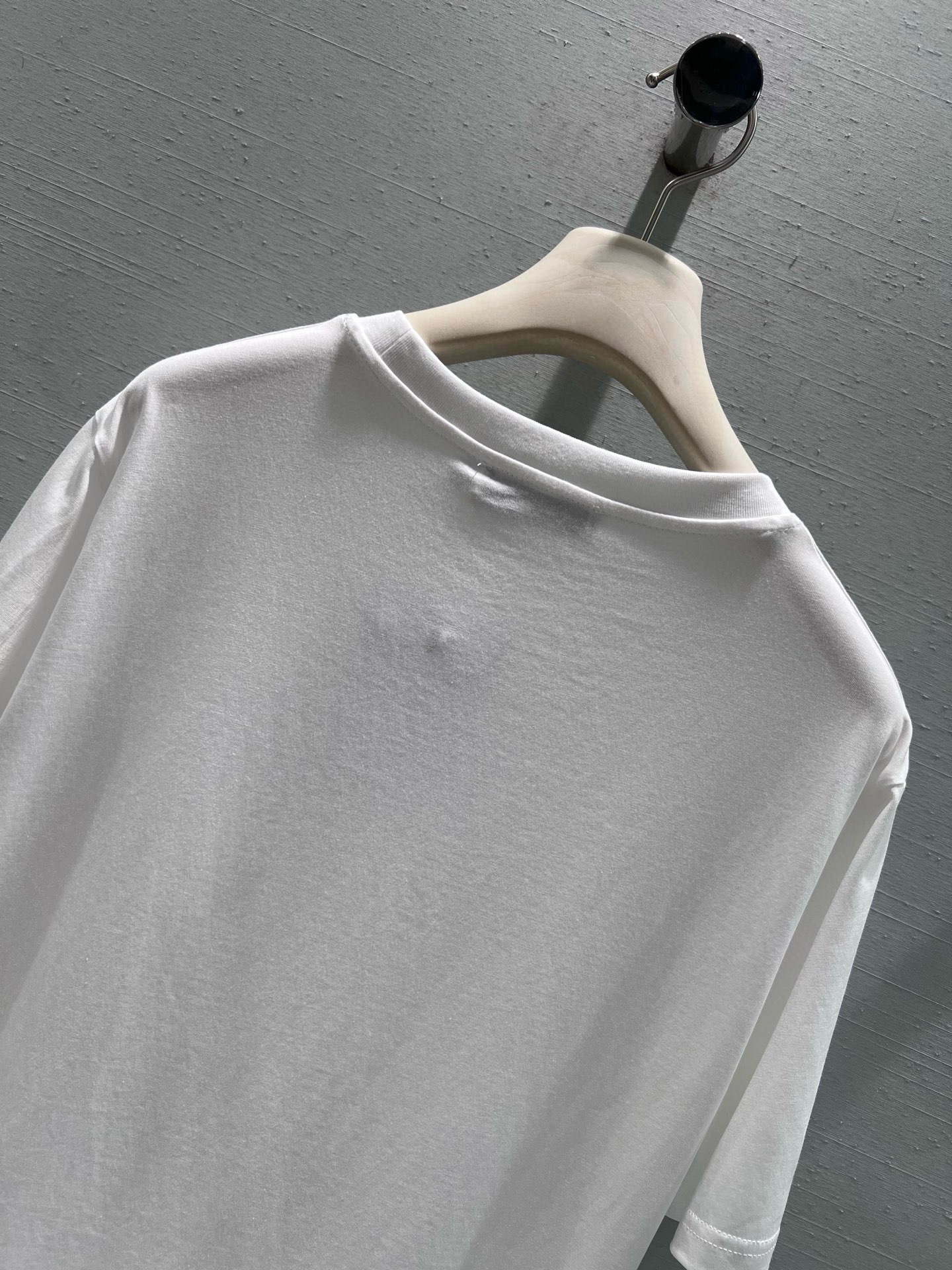 [TOP] Christian Dior Short-Sleeve T-Shirt with Starry Night Pattern - White