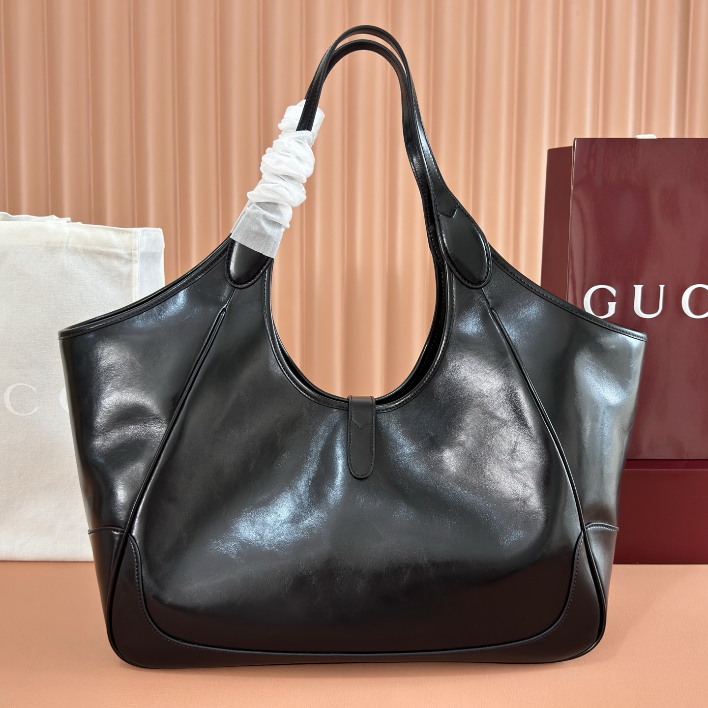 [TOP] GUCCI Tote Bag 40x26.5x18cm - Black