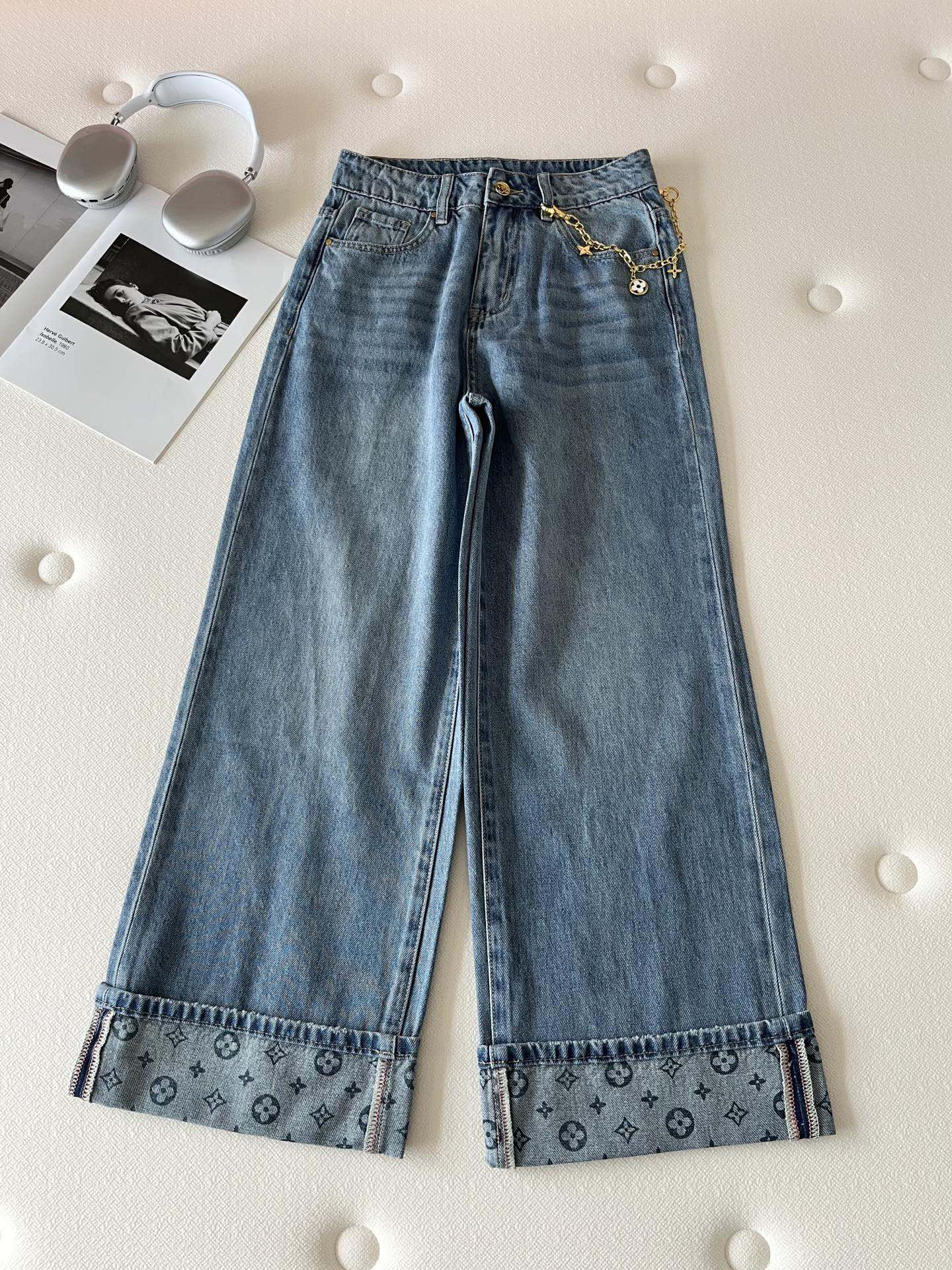 [TOP] Louis Vuitton LV Jeans - Blue