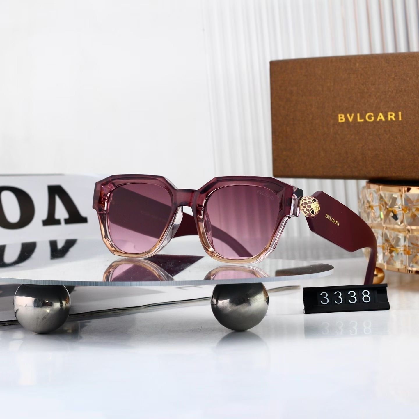 [TOP] BVLGARI Sunglasses - 5 Colors
