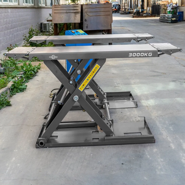 Hydraulic 3000kg Car Auto Elevator Portable MID Rise Scissor Lift