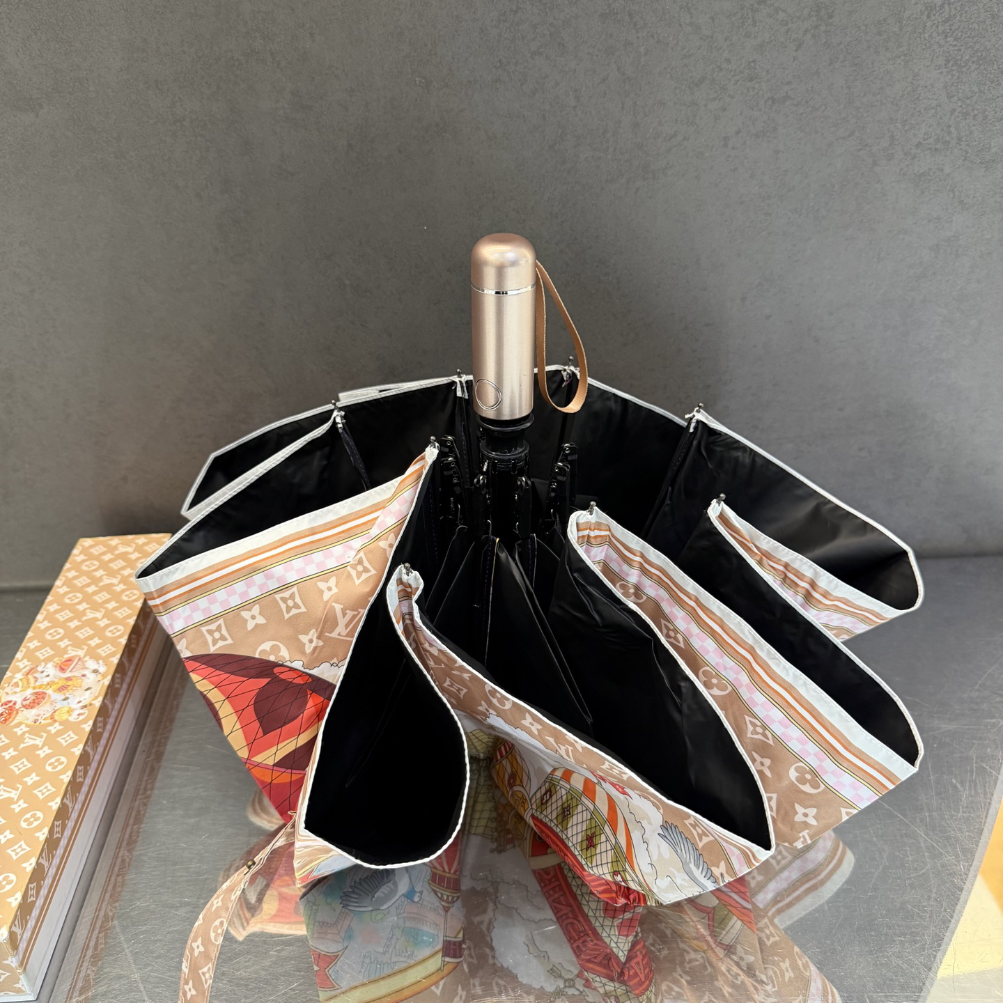 [TOP] Louis Vuitton LV Umbrella - Beige - 711 Luxury