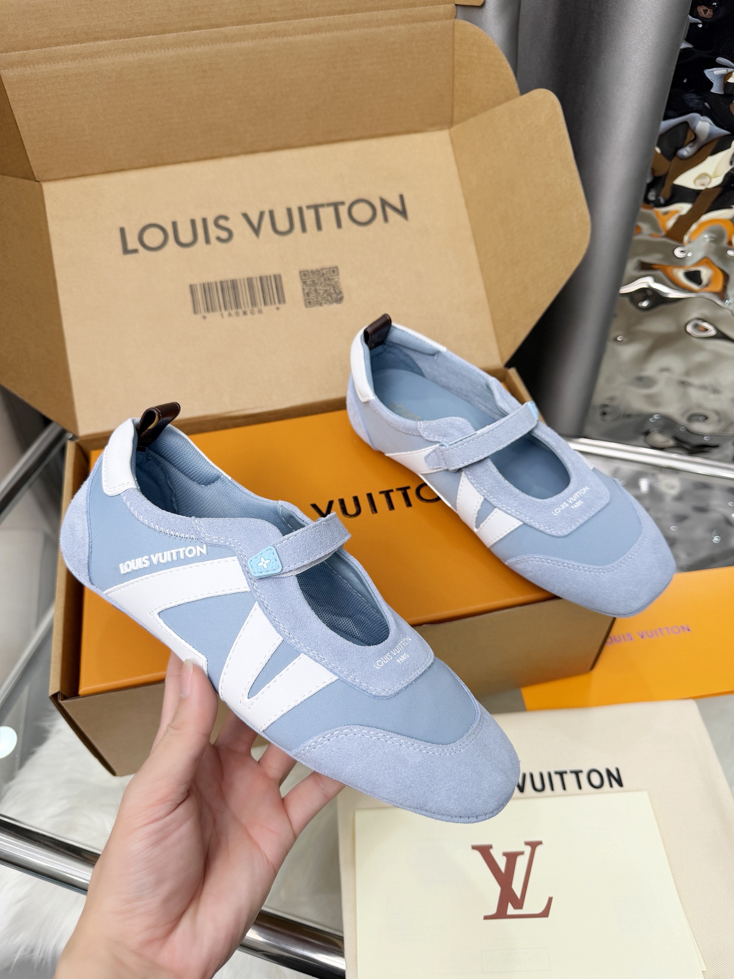[TOP] Louis Vuitton LV Sneakerina Sneakers - Blue - 711 Luxury