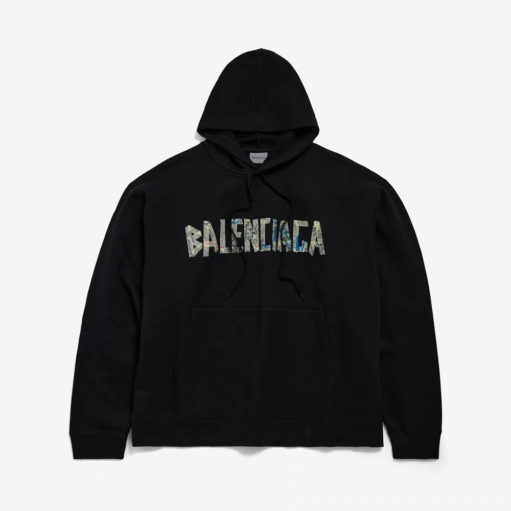 Balenciaga Clothing Balenciaga Graffiti Tape Hoodie #396451 | Nigo Office