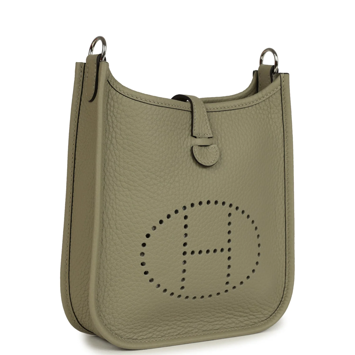 Hermes Evelyne TPM Sauge Clemence Palladium Hardware