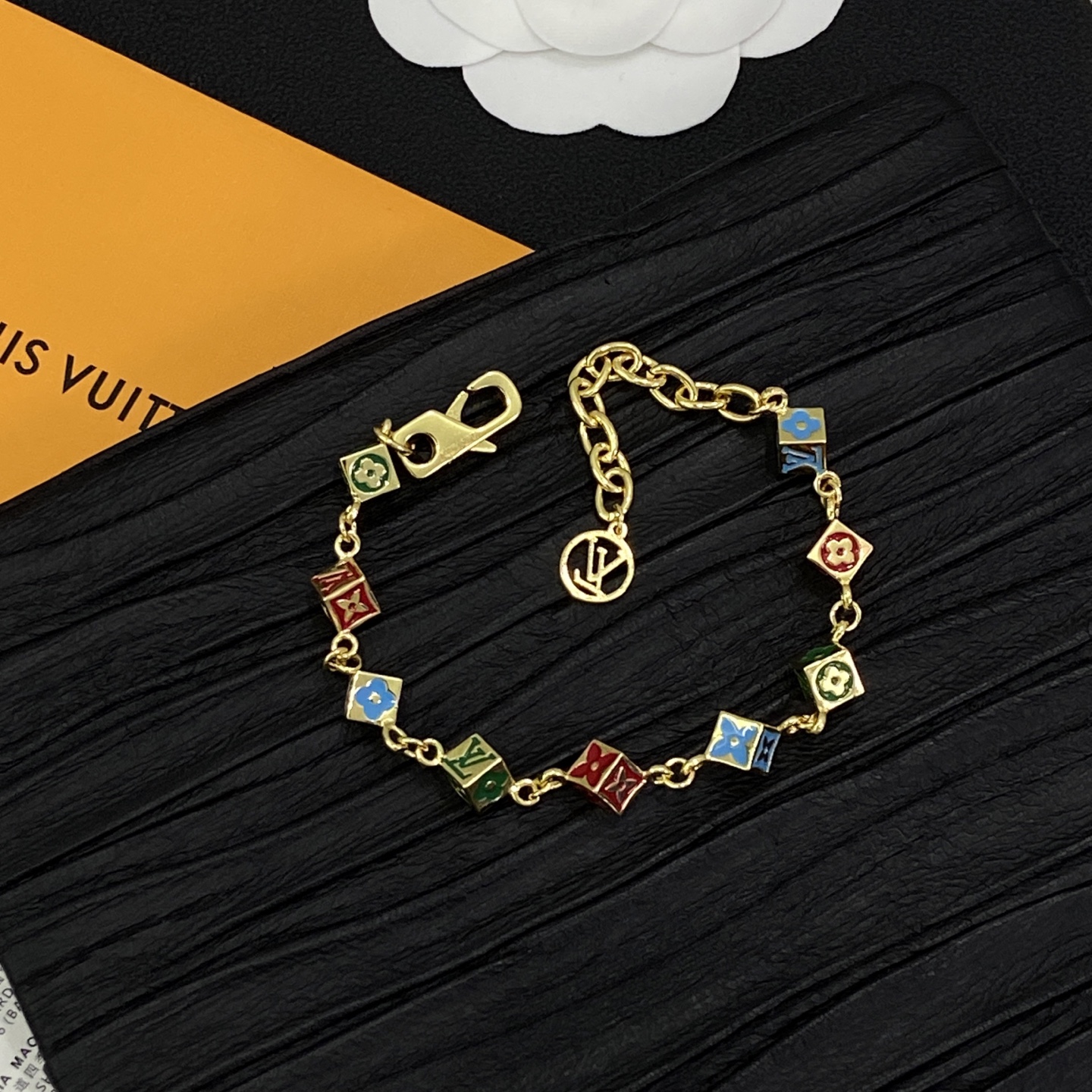 [TOP] Louis Vuitton LV Bracelet + Necklace Set - Gold - 711 Luxury