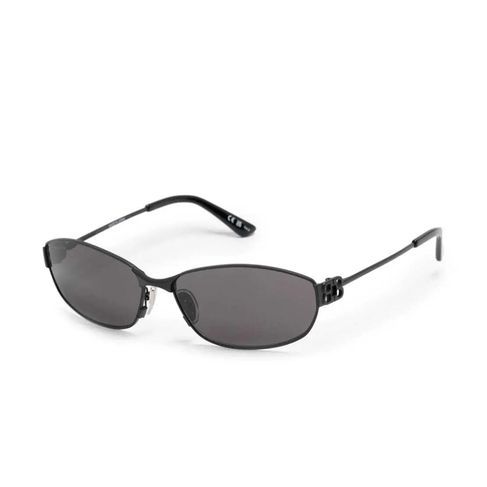 Balenciaga black Sunglasses Balenciaga Oval-Frame Sunglasses In Black #396068 | Nigo Office