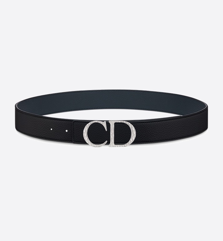 [TOP] Christian Dior Men's Belt Cowhide 35mm - Black - 711 Luxury