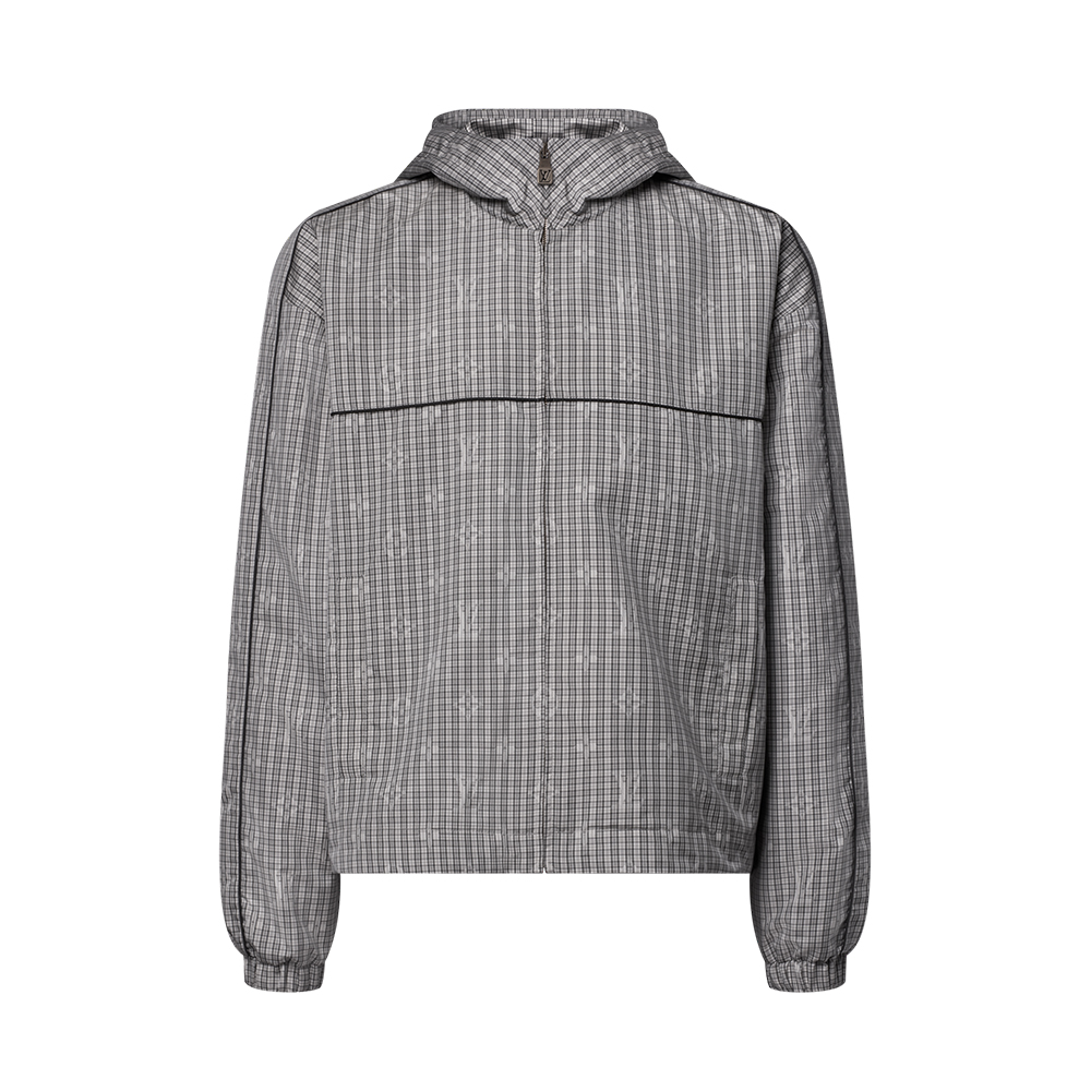 LOUIS VUITTON Monogram Check Windbreaker and Convertible Pants #387152