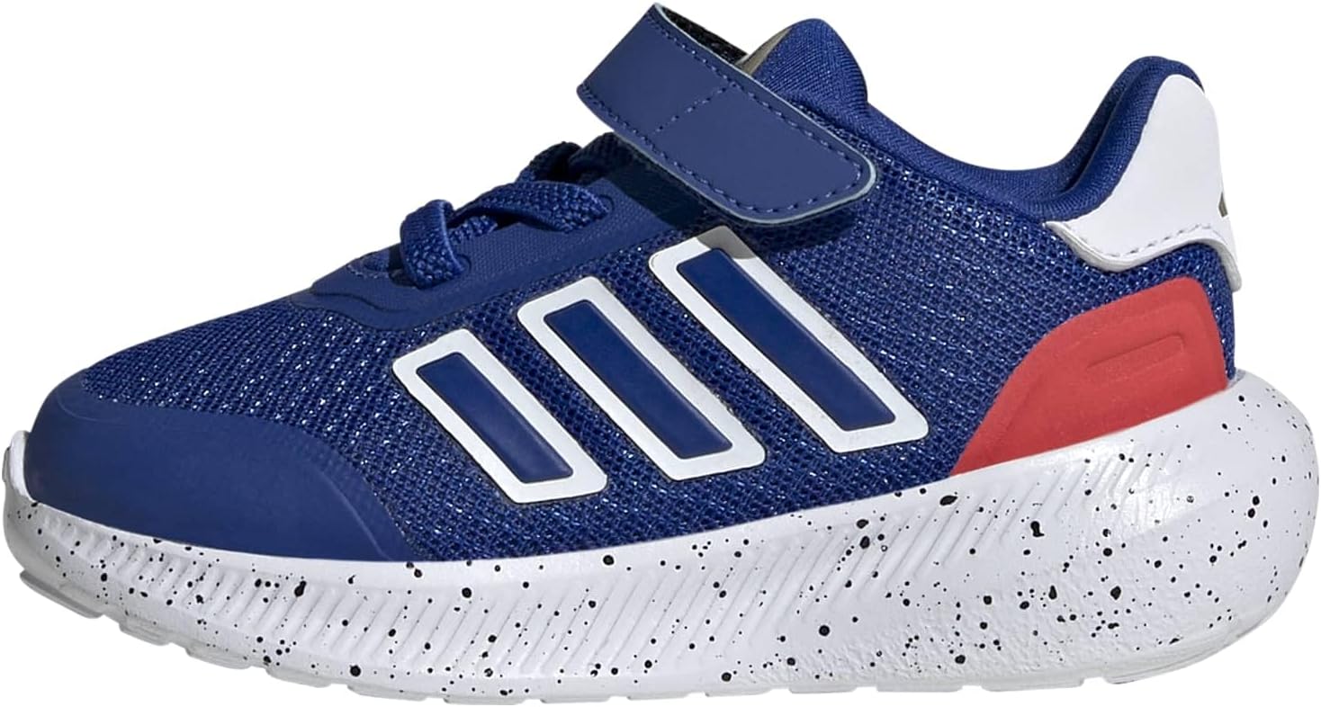 adidas Unisex-Child X_PLR Path Elastic Lace & Strap (Infant/Toddler)
