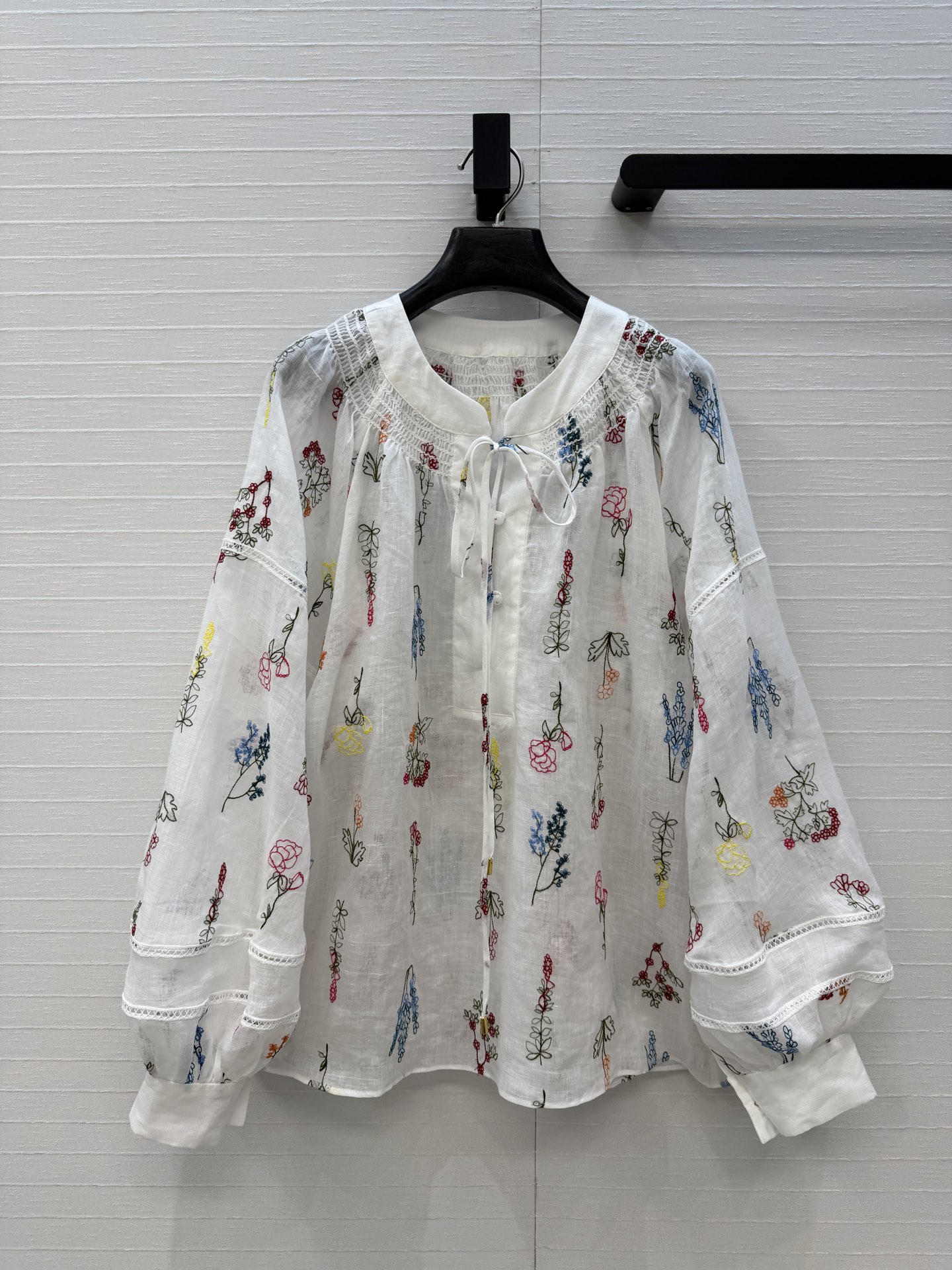 [TOP] ZIMMERMANN Silk and Cotton Shirt - White - 711 Luxury