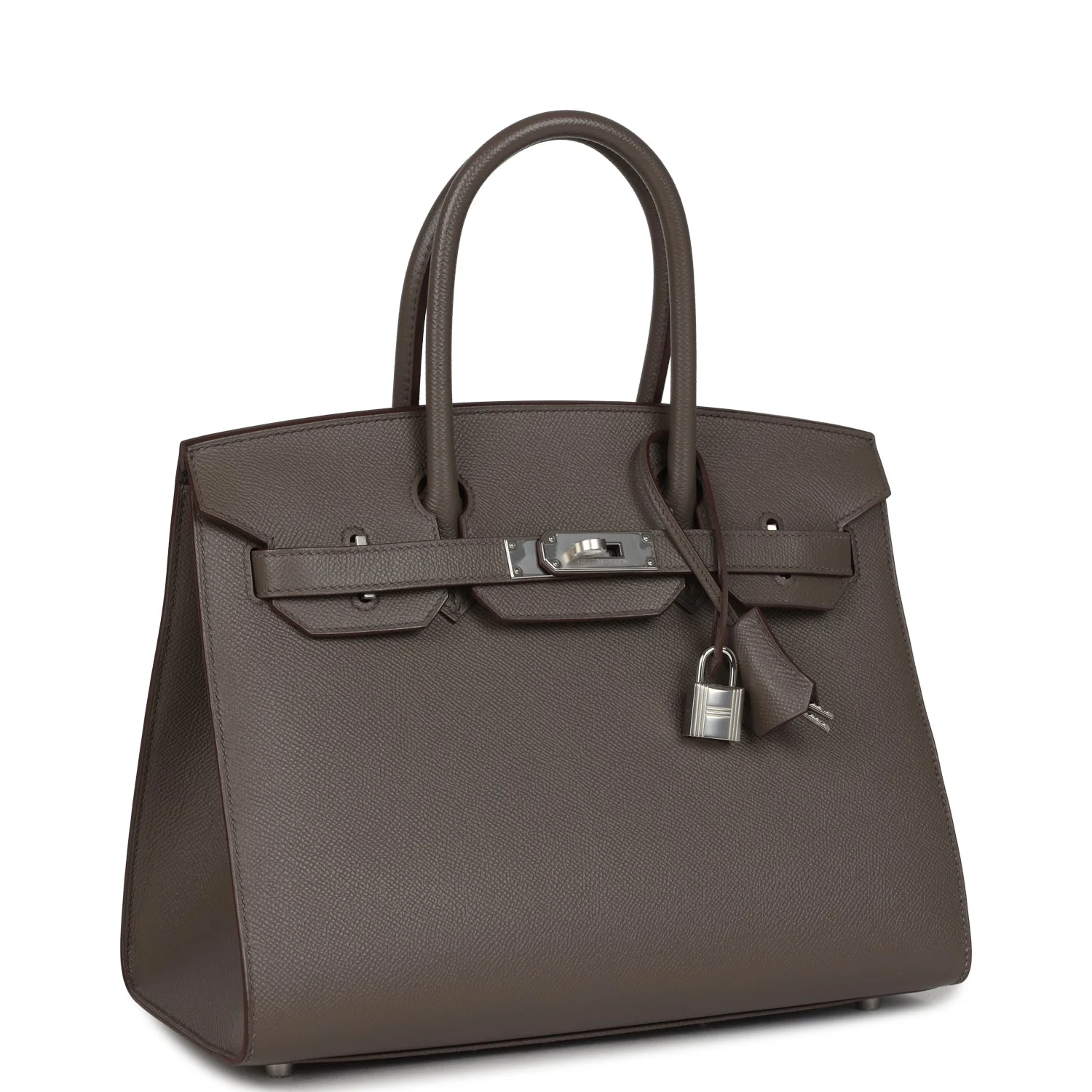 Hermes Birkin SellierEtain Epsom Palladium Hardware