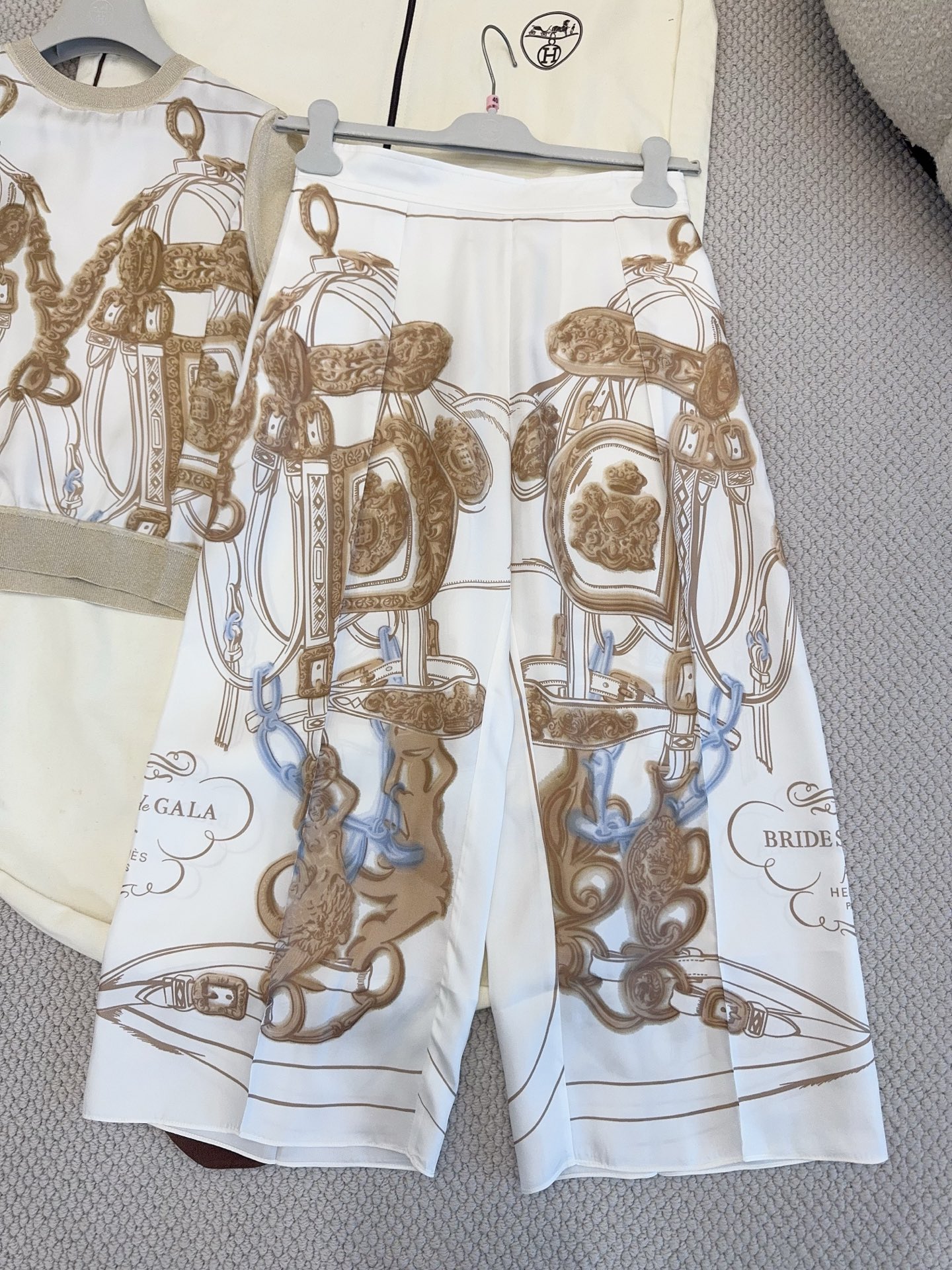 Designer gold Clothing Hermès Brides De Gala Gold Pants #378291 View 2 | Nigo Office