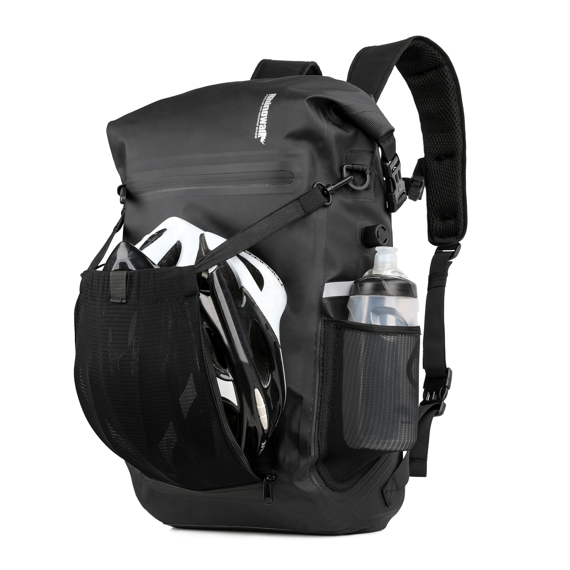 Bike Rear Rack Trunk Bag – Waterproof Large Capacity Bicycle Rack Bag for Road, Commuter & Touring Bikes