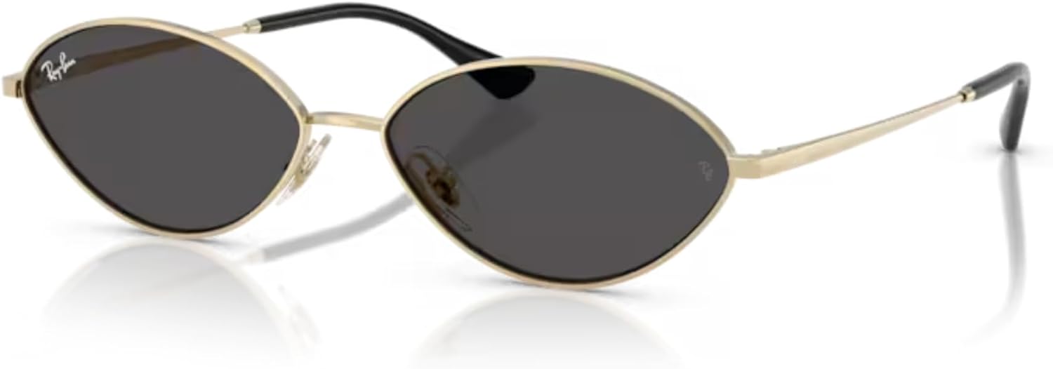 Ray-Ban RB3757 Kai Oval Sunglasses For Men For Women +BUNDLE with ACCESSORY EYEWEAR KIT