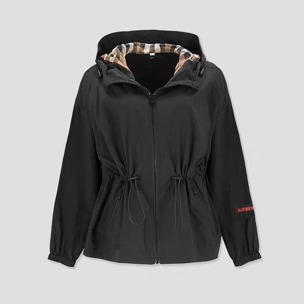Burberry Clothing Burberry Drawstring Windproof Jacket #393741 | Nigo Office