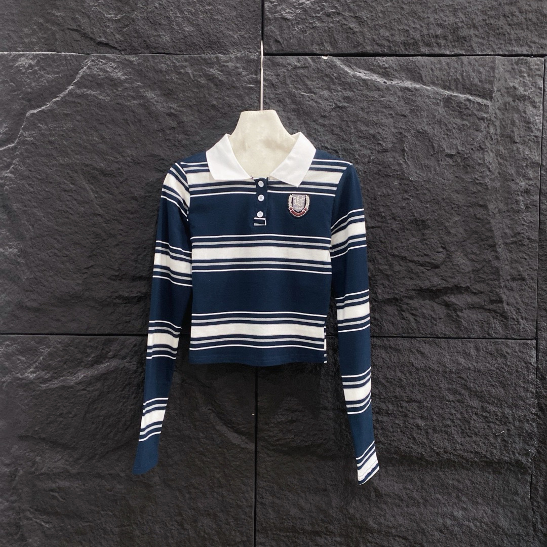 [TOP] BALENCIAGA Polo T-shirt - Blue