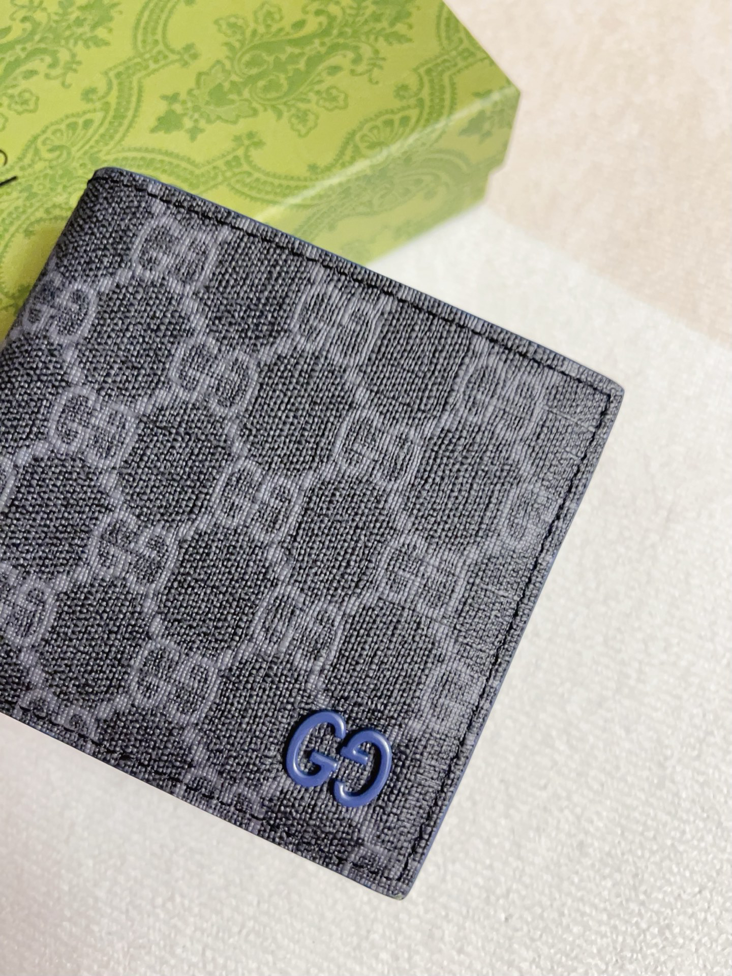 [TOP] GUCCI Wallet 11x 9cm - Black - 711 Luxury