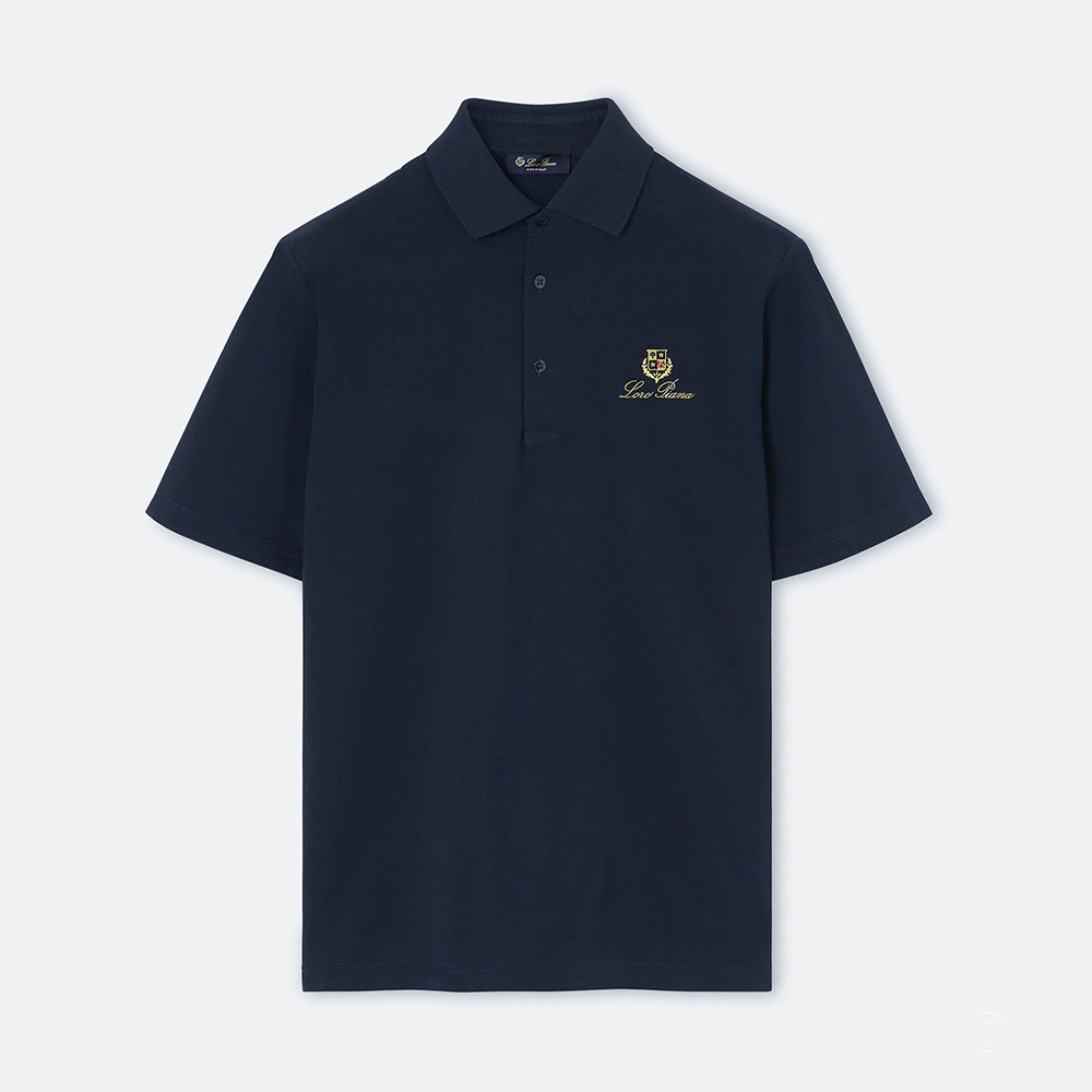Loro Piana Men's Pique Polo T-Shirt #379835