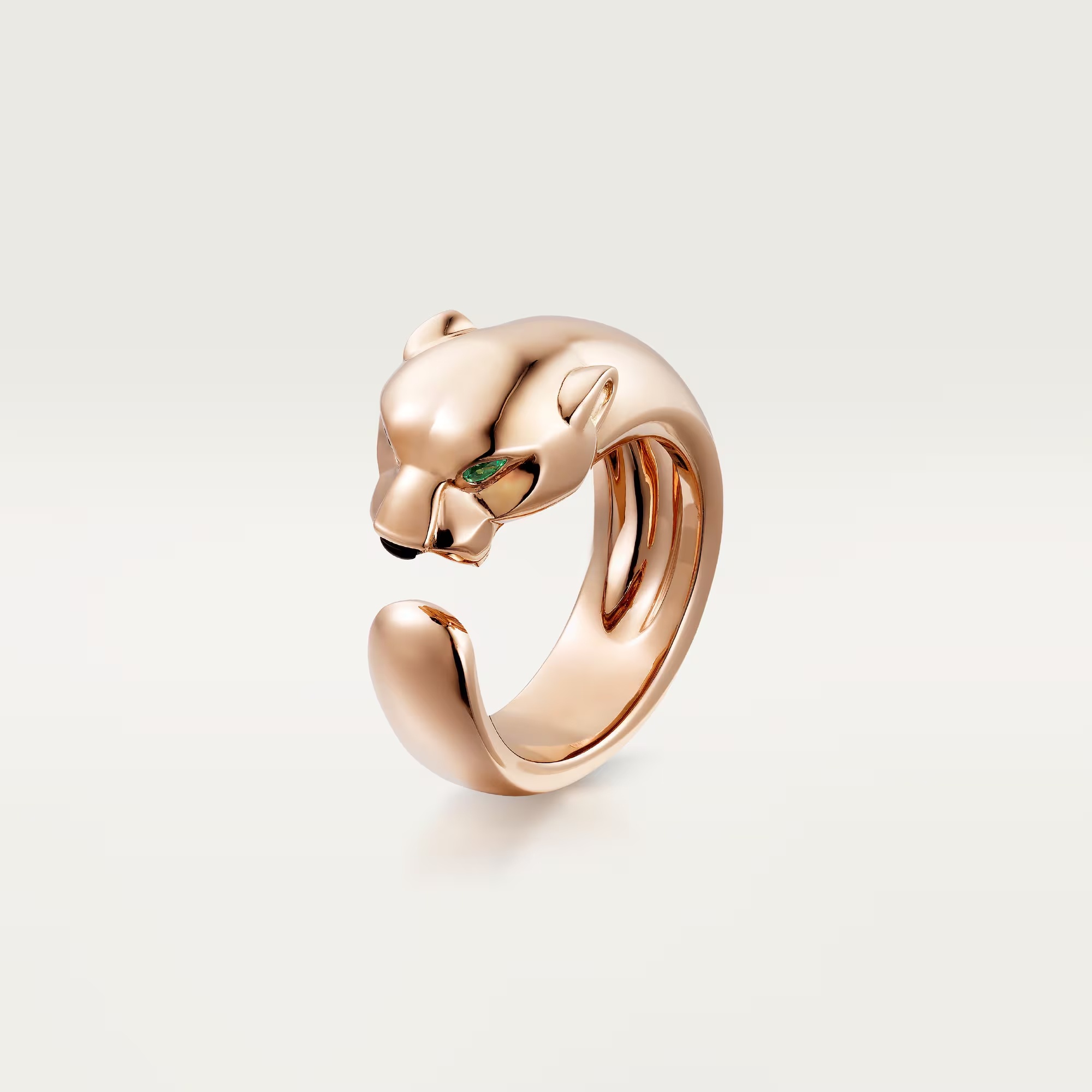 Carty Panther Pure Ring, Rose Gold, Medium Model