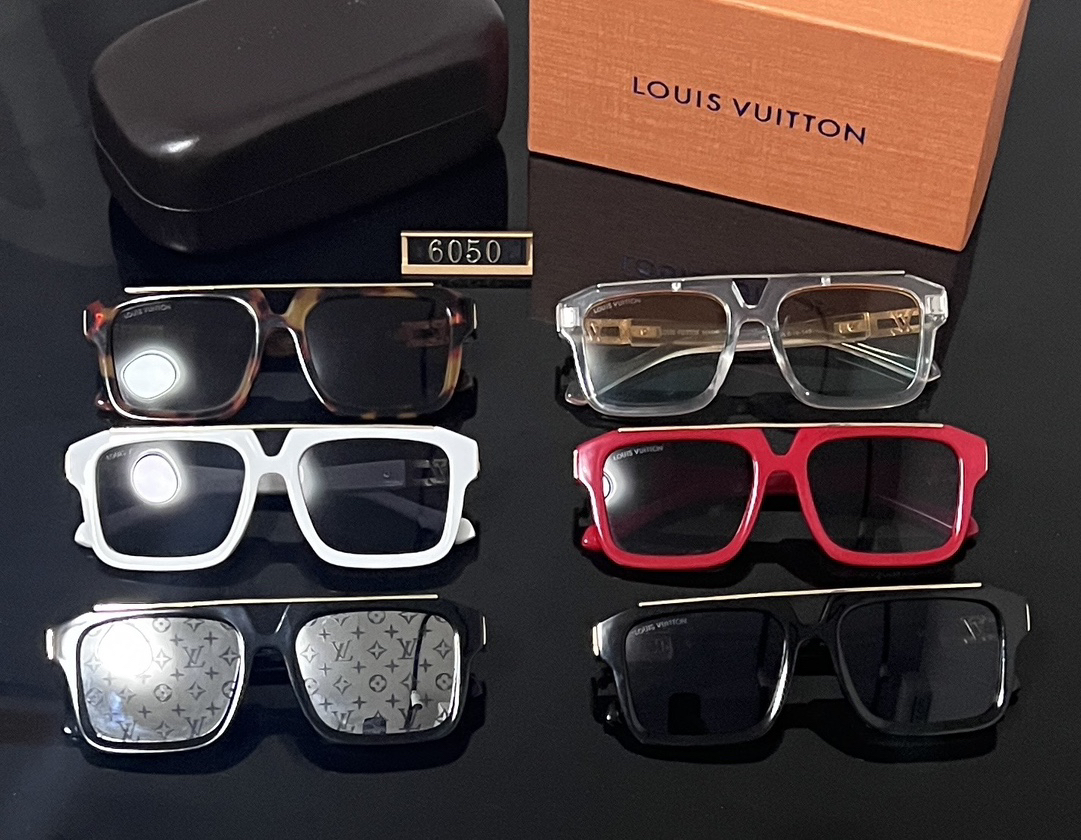 [TOP] Louis Vuitton LV Sunglasses - 6 Colors - 711 Luxury