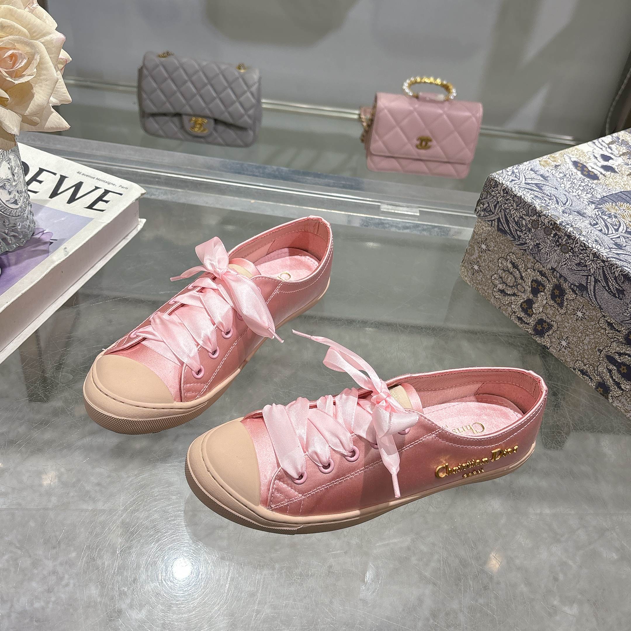 [TOP] Christian Dior Casual Shoes - Pink - 711 Luxury
