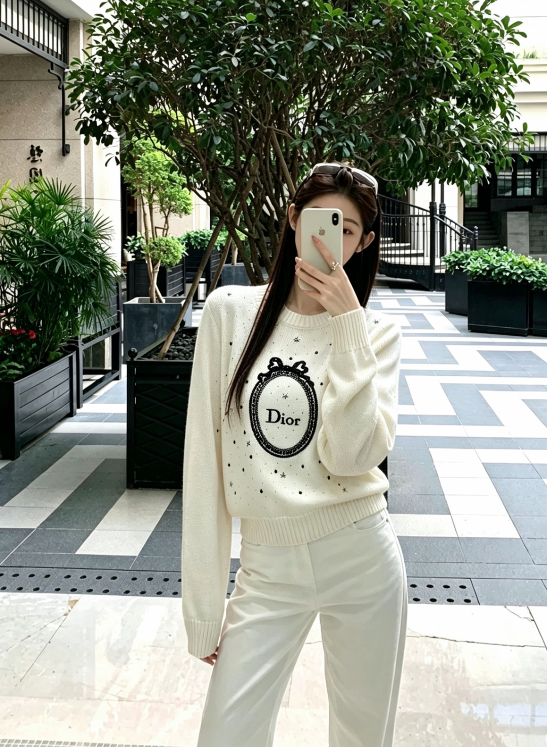 [TOP] Christian Dior Knit Top - 2 Color - 711 Luxury