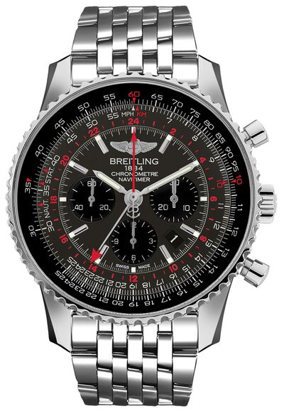 Navitimer GMT Steel 48mm